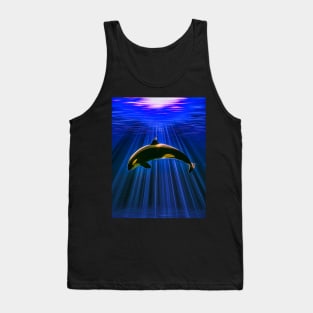 Orca blue water Tank Top